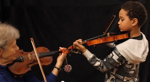 Lena Brodin, violinlärare