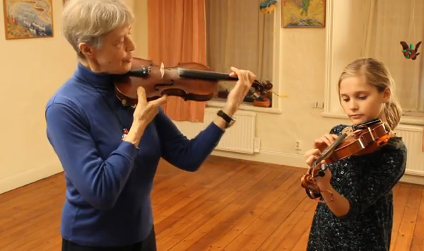Lena Brodin, violinlärare